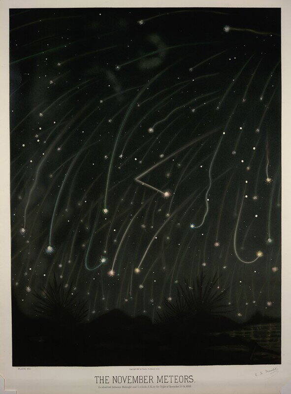 Lluvia de meteoros de noviembre, 1882