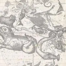 Mapa de constelaciones, 1856