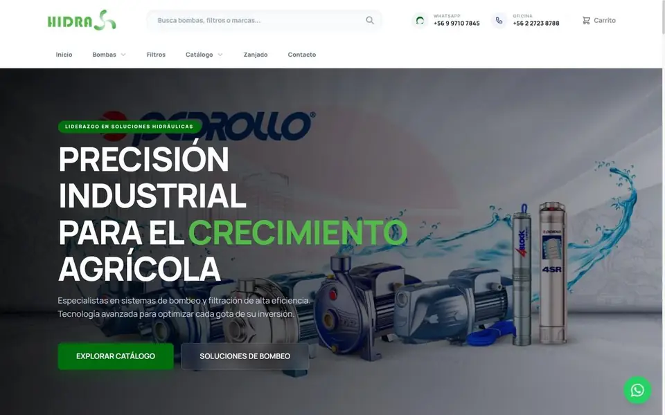 Tienda industrial Hidra