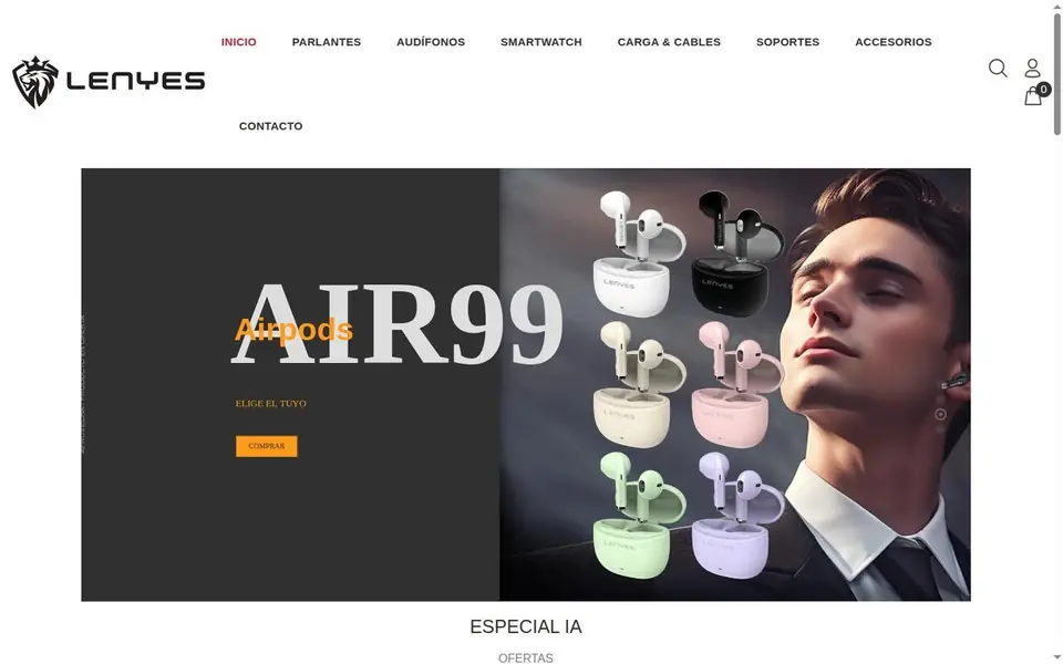 Tienda online Lenyes Chile